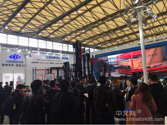 CeMAT ASIA 2017展會杭叉呈現中國制造新風采